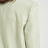 Giacca donna monopetto verde pastello 106529A2W6 FAITHS79 PINKO 