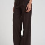Pantalone donna a palazzo Liliuxy marrone D231491 LILIUXY086MORO P.a.r.o.s.h. 