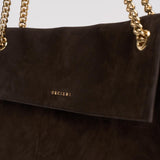 Borsa donna Venus Nabucco Midi a spalla in pelle nabul moro B02212NAB TMORO ORCIANI 