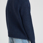 Maglia uomo girocollo blu 710982142 001 RALPH LAUREN 