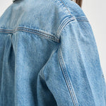 Camicia donna Paxton over in denim chiaro 11690 WHD9BALTICBLUE ANINE BING 