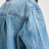 Camicia donna Paxton over in denim chiaro 11690 WHD9BALTICBLUE ANINE BING 