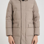 Piumino uomo midi sabbia F09MUCX501 16126 MONTECORE 