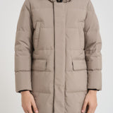 Piumino uomo midi sabbia F09MUCX501 16126 MONTECORE 