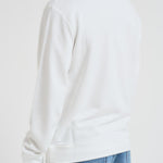 Felpa girocollo bianca 8N1MR6 1JRIZF109 EMPORIO ARMANI 