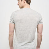 T-shirt uomo girocollo grigia 57177 24801055 GRAN SASSO 