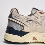 Sneakers uomo Hyperway Low in suede sabbia e blu HYLM CI05 AUTRY 