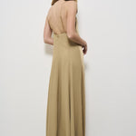 Abito donna satinato Enver beige 13565 DUNE3088 FORTE FORTE 
