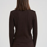 Maglia a trecce donna GWP02467 P00211090108 GOLDEN GOOSE 