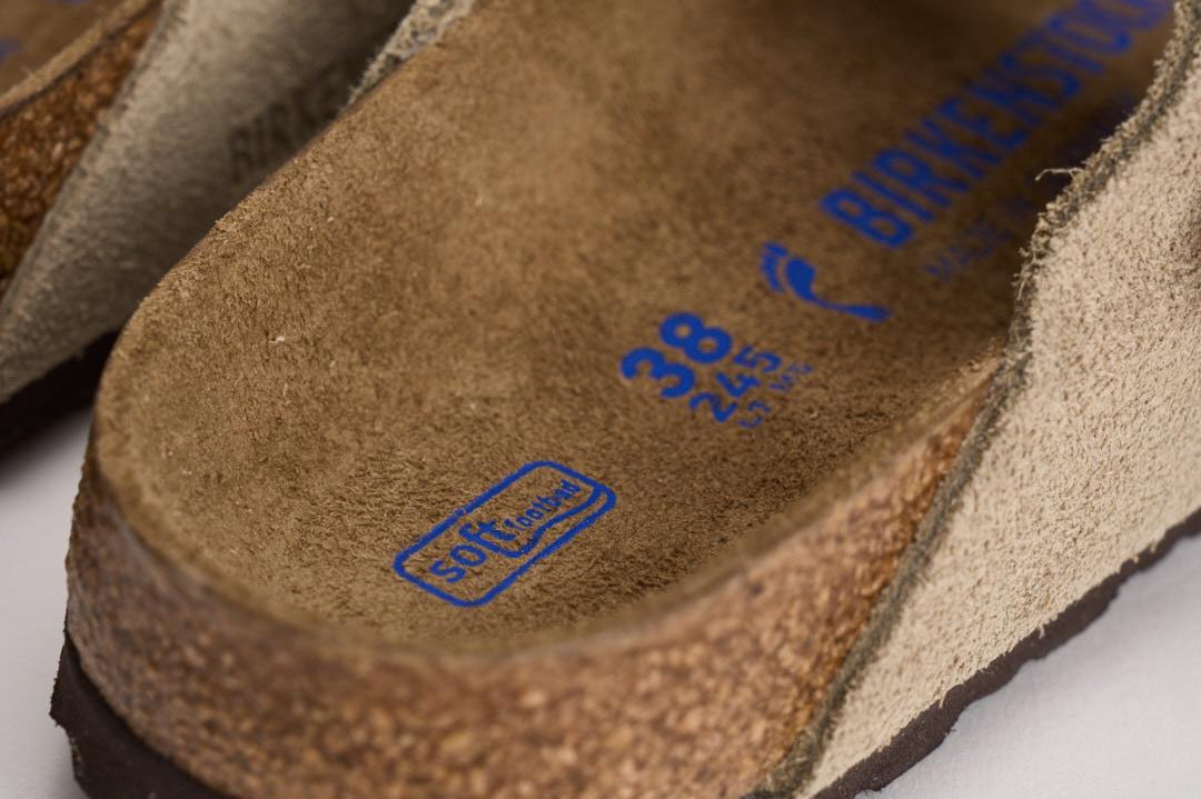 Sandalo arizona donna in suede 951303 TAUPE BIRKENSTOCK 