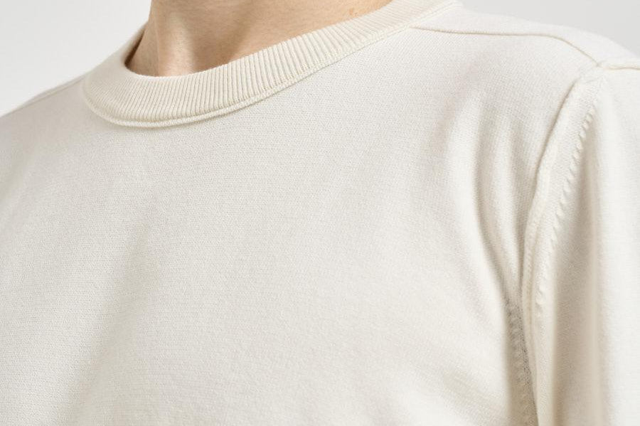 Maglia uomo girocollo panna 5100053 S00B2V0093 STONE ISLAND 