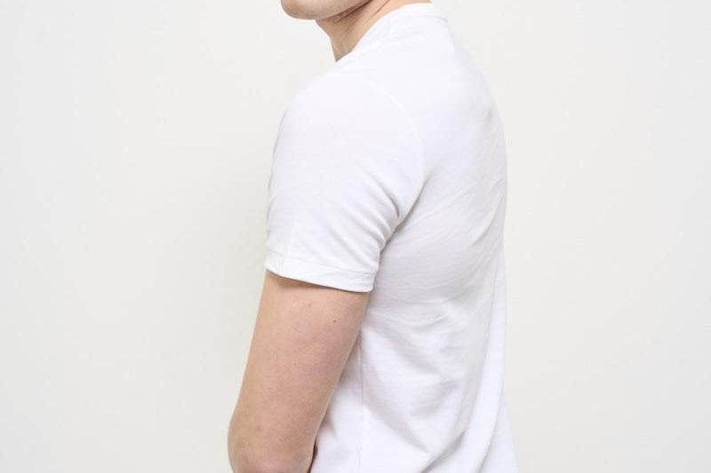 T-shirt girocollo uomo bianca 710680785 003 RALPH LAUREN 