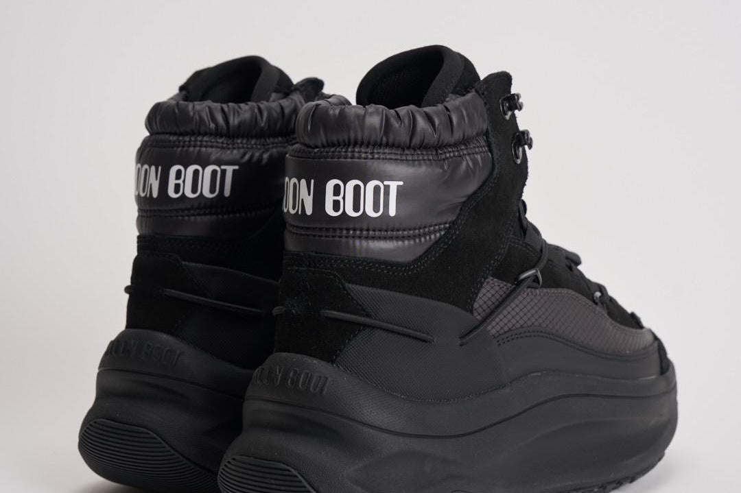 Stivale uomo MOON247 XLACE MID nero 2490030 N001BLACK MOON BOOT 