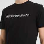 T-shirt uomo girocollo nera 8N1TN5 0021 EMPORIO ARMANI 