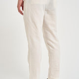 Pantalone uomo in lino bianco PG26 04 PERFECTION 