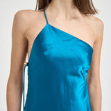 Abito donna lungo azzurro 626SS6815S OCEAN DANAME 