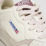 Sneakers donna bianca e fragola AULW NE01 AUTRY 