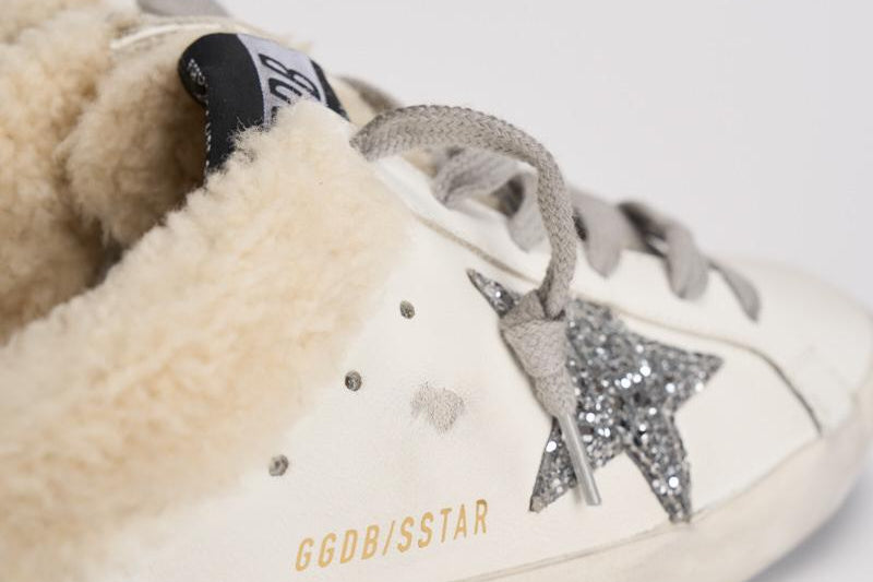 Sneakers donna sabot Super Star bianche GWF00110 F00230610224 GOLDEN GOOSE 