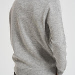 Maglia uomo girocollo grigia REGENT LAMBSWL15ML MC2 SAINT BARTH 