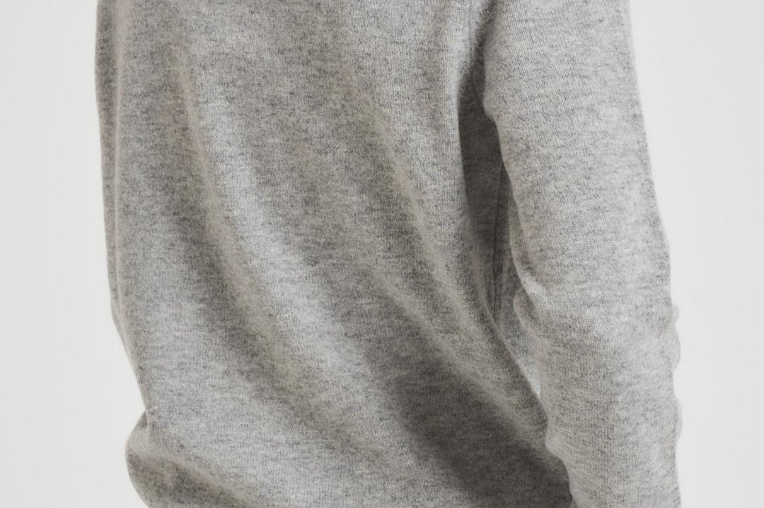 Maglia uomo girocollo grigia REGENT LAMBSWL15ML MC2 SAINT BARTH 