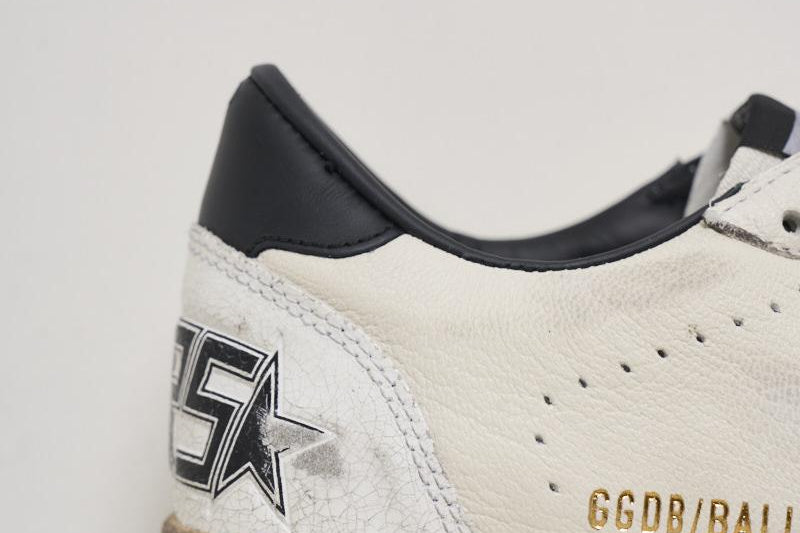 Sneakers uomo Ball Star con talloncino nero GMF00117 F00377110283 GOLDEN GOOSE 