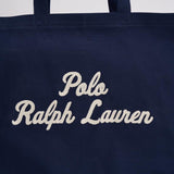 Borsa donna tote in tela blu notte 405945884 001 RALPH LAUREN 