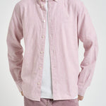 Camicia uomo Konrad a righe rosa 1001330 CROCUSPINK LES DEUX 