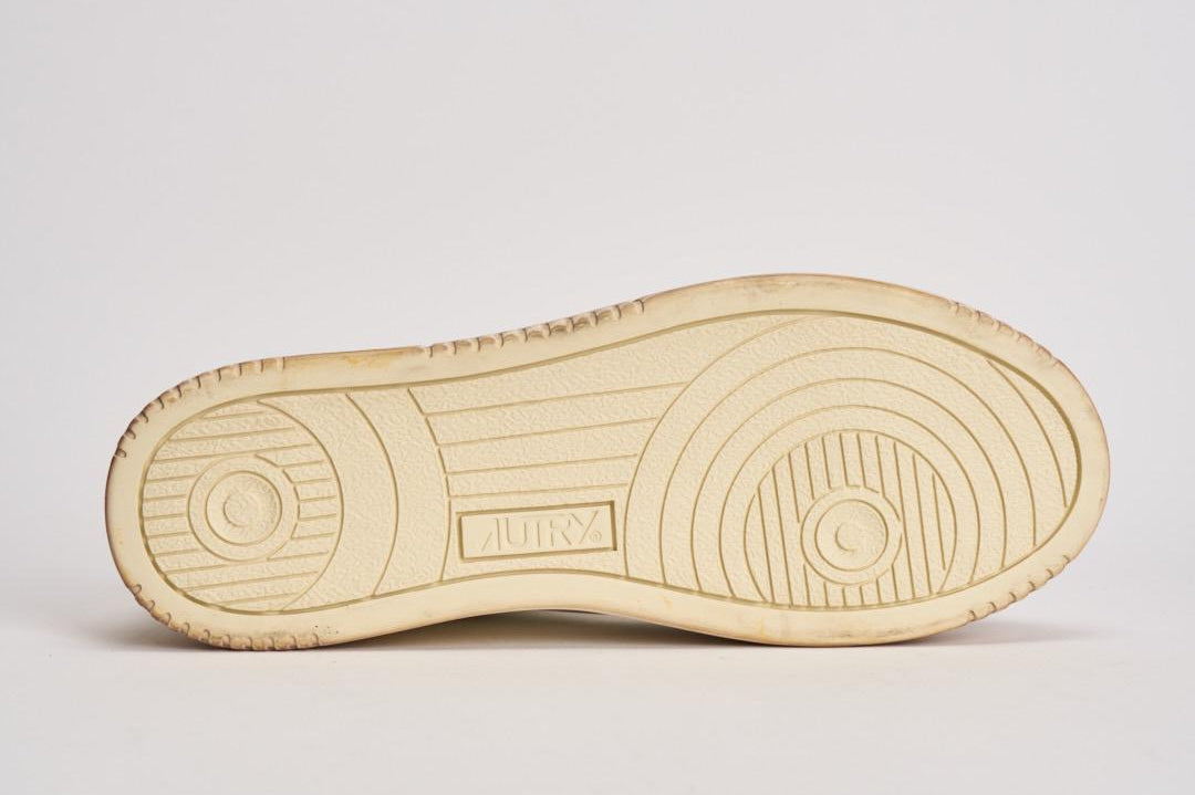 Sneakers donna Medalist vintage bianche e rosa AVLW SV08 AUTRY 