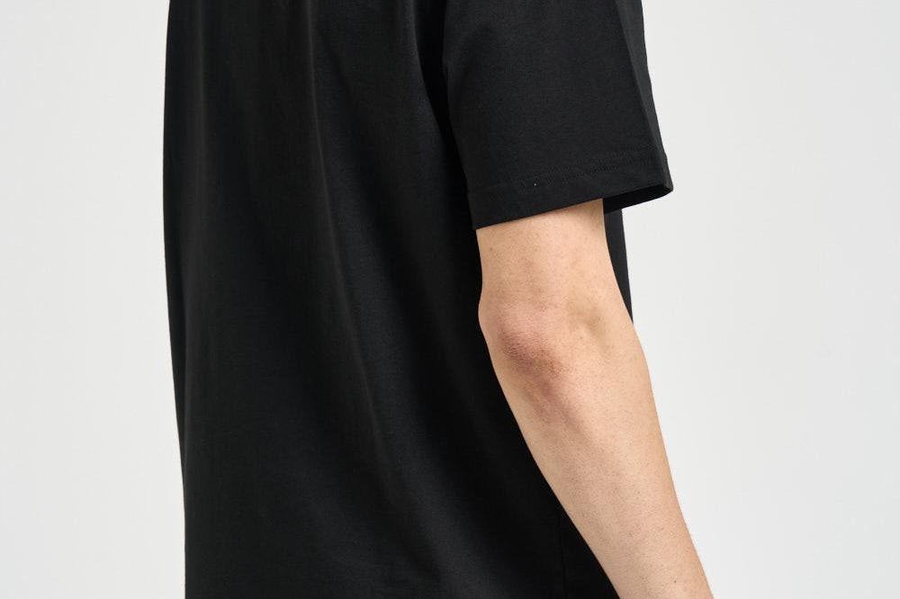 T-shirt uomo girocollo nera TH7318 031 LACOSTE 