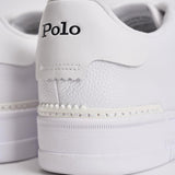 Sneakers uomo Masters Court bianca 809891791 009 RALPH LAUREN 