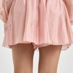 Shorts donna con strass rosa 16146 PINK ACTUALEE 