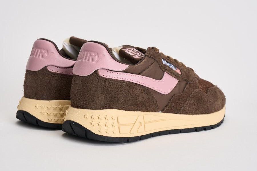 Sneakers donna Reelwind in suede marrone WWLW UT12 AUTRY 
