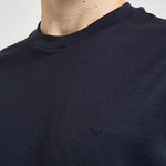 T-shirt uomo girocollo blu EM005491 AF24839UB118 EMPORIO ARMANI 