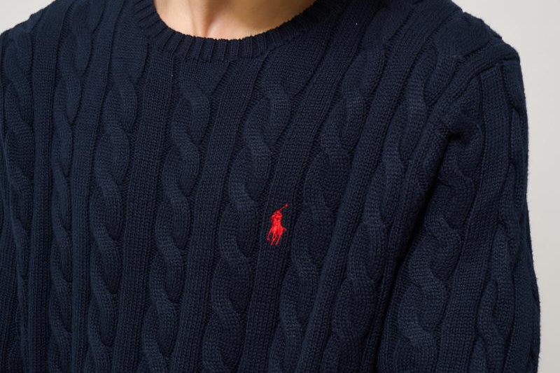 Maglia uomo blu girocollo 710775885 001 RALPH LAUREN 