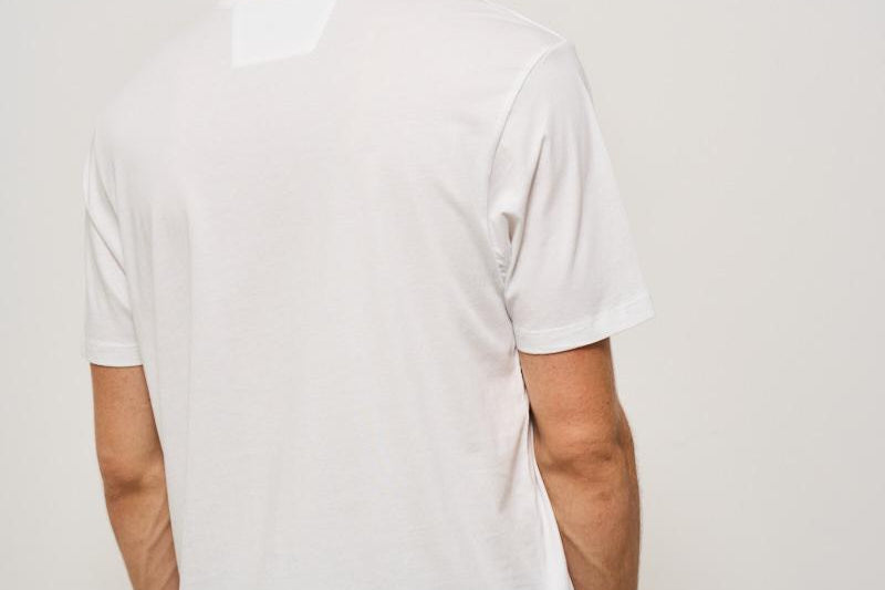 T-shirt uomo girocollo bianca TS031A 103 CP COMPANY 