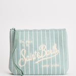 Pochette donna Aline in spugna a righe ALINESPONGE 02811L MC2 SAINT BARTH 
