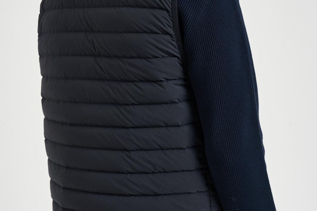 Gilet uomo con zip blu G100007 S0183V0020 STONE ISLAND 