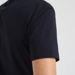 T-shirt in cotone nero<BR/> 8N1TN5 0974 EMPORIO ARMANI 