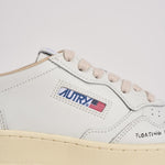Sneakers donna Medalist Low ianca e gialla AULW DL02 AUTRY 