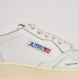 Sneakers donna Medalist Low ianca e gialla AULW DL02 AUTRY 