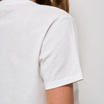 T-shirt donna girocollo bianca EMILIE 06044H MC2 SAINT BARTH 