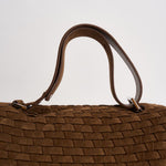 Borsa donna Sveva midi in suede marrone BT2006 COCOA ORCIANI 