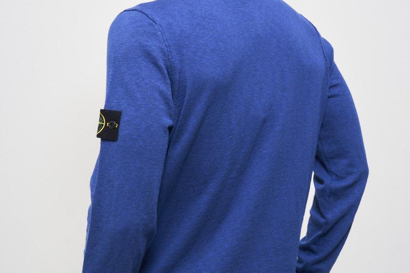 Maglia uomo girocollo blu 5100052 S00B0V1022 STONE ISLAND 