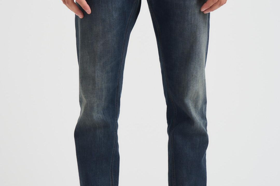Jeans uomo Dian lavaggio scuro UP576 DS0257ULH2 DONDUP 