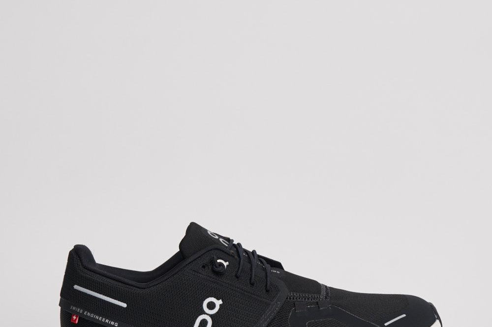 Sneakers Cloud 6 uomo nera 3MF10070299 BLACKWHITE ON RUNNING 