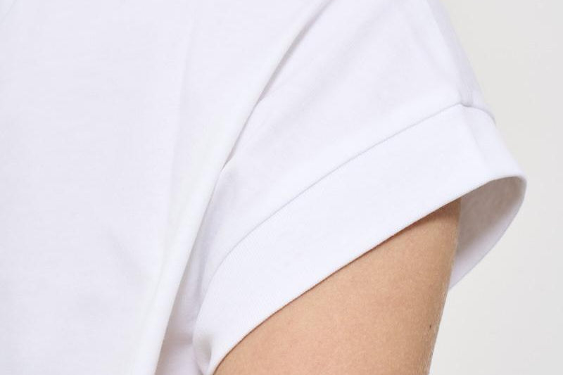 T-shirt donna girocollo bianca F5SW62 A01 LIVIANA CONTI 