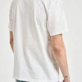 T-shirt uomo girocollo bianca Gin Tonic GLASSGINPLEASE 01NEMB MC2 SAINT BARTH 