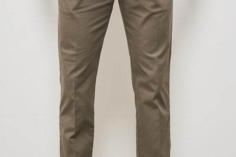 Pantalone uomo con pinces tortora XRETRO OL0629480 BERWICH 