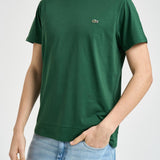 T-shirt uomo girocollo verde TH6709 132 LACOSTE 