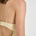 Top donna in lino burro S6SN04 A41 SEMICOUTURE 